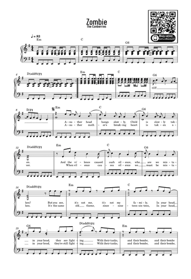 Zombie (arr. The Cranberries)