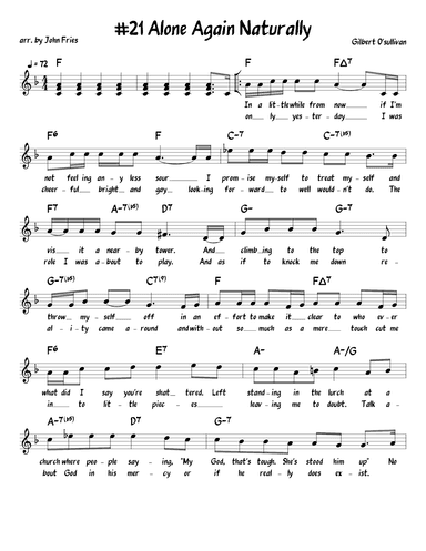 We'll Be Together Again (arr. John Fries)