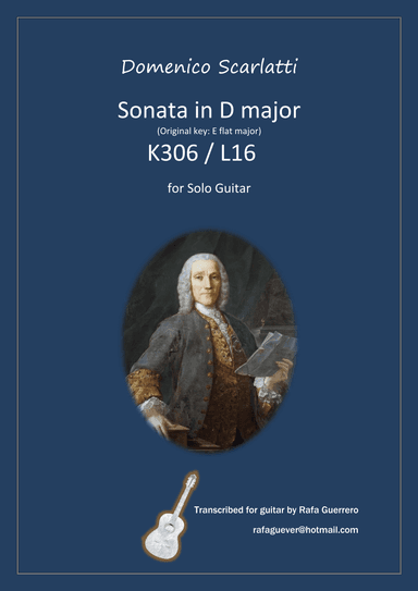 Sonata K306 / L16 (arr. Rafa Guerrero)