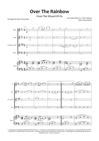 Over The Rainbow (arr. Glauco Fernandes)