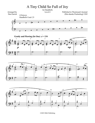 A Tiny Child So Full of Joy (arr. Dan Garrett)