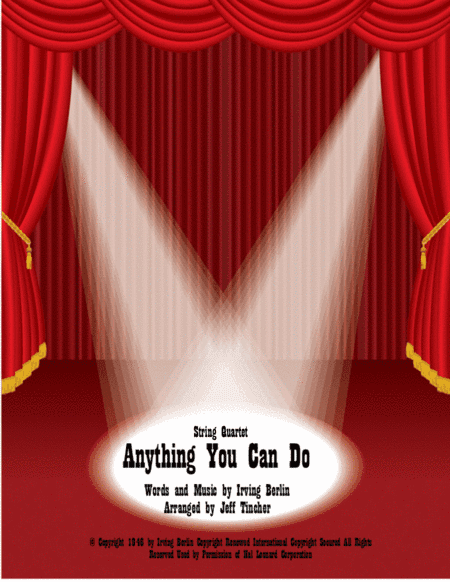 Anything You Can Do (arr. Jeff Tincher)