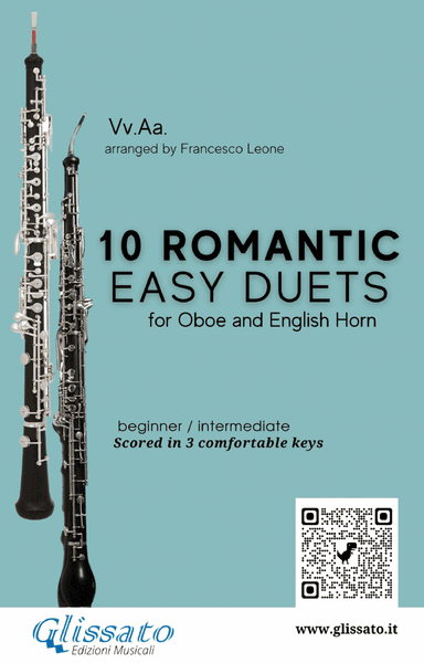 10 Romantic Easy duets for Oboe and English Horn (arr. Francesco Leone)