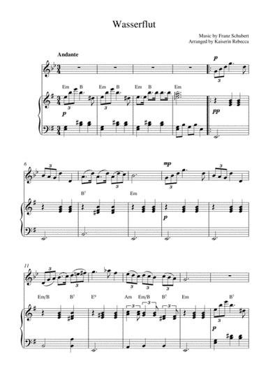 Wasserflut (arr. Kaiserin Rebecca)