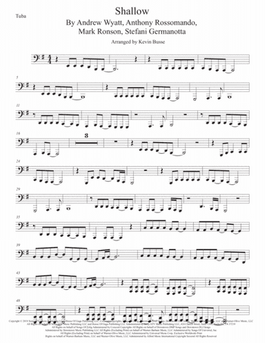 Shallow (arr. Kevin Busse)