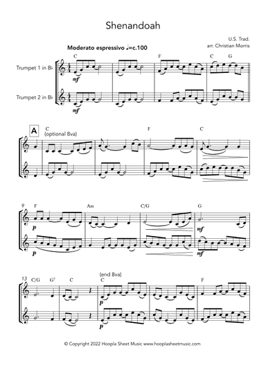 Shenandoah (arr. Christian Morris)
