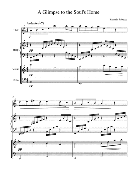 A Glimpse to the Soul's Home