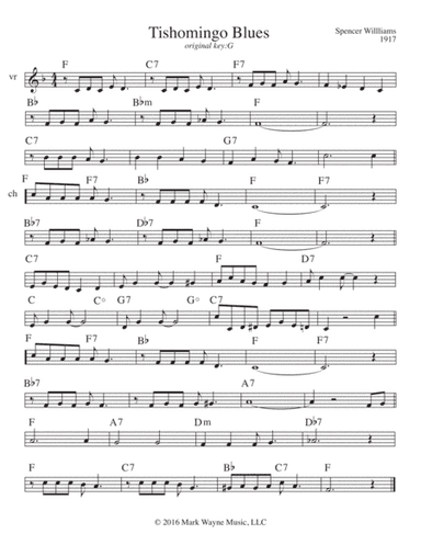 Tishomingo Blues (arr. Mark Huxhold)