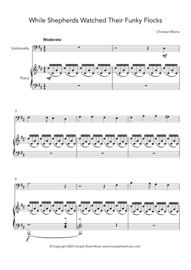 While Shepherds Watched Their Funky Flocks (arr. Christian Morris)