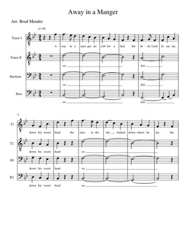 Away in a Manger (arr. Brad Meader)
