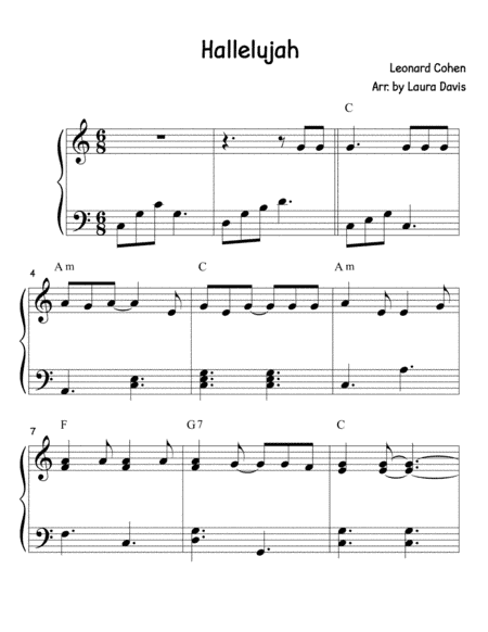 Hallelujah (arr. Laura Davis)