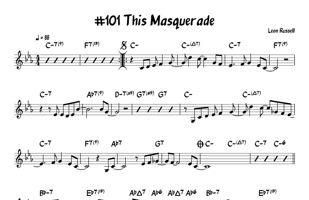 Masquerade (arr. John Fries)