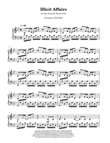 Illicit Affairs (arr. Will Byrd)