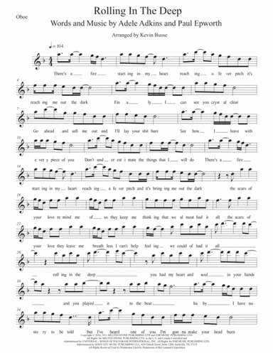 Rolling In The Deep (arr. Kevin Busse)