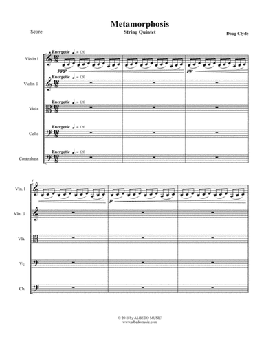 Metamorphosis (String Quintet)