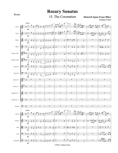 Rosary Sonatas: The Coronation (arr. Joshua Choe)