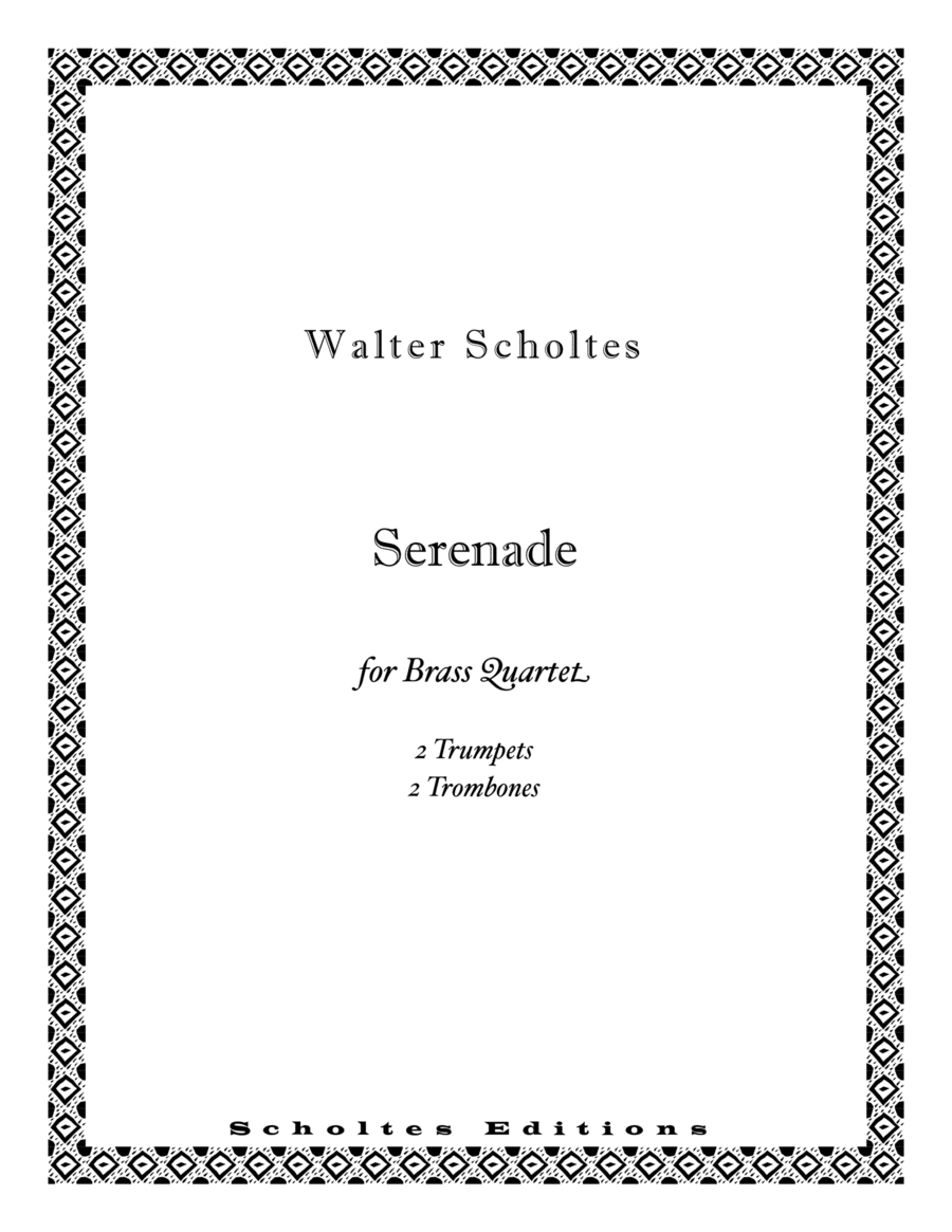 Serenade for Brass Quartet
