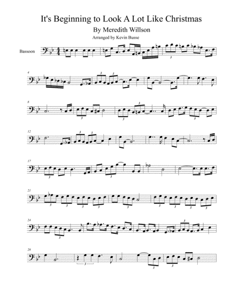 It's Beginning To Look Like Christmas (arr. Kevin Busse)