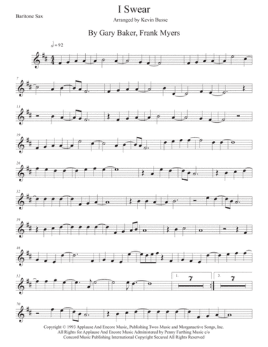 I Swear (arr. Kevin Busse)