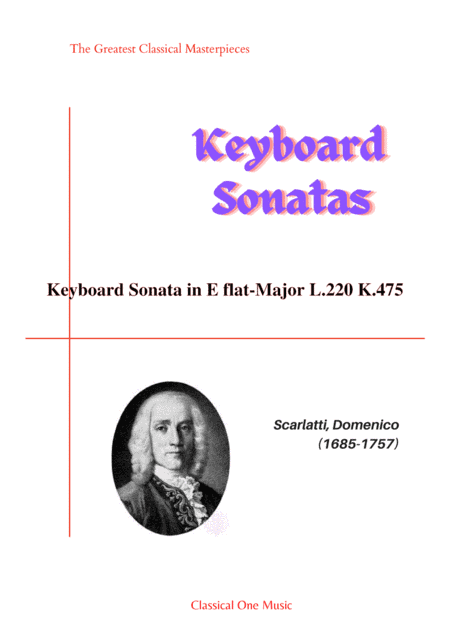 Scarlatti-Sonata in E flat-Major L.220 K.475(piano) (arr. MPS)