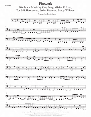 Firework (arr. Kevin Busse)