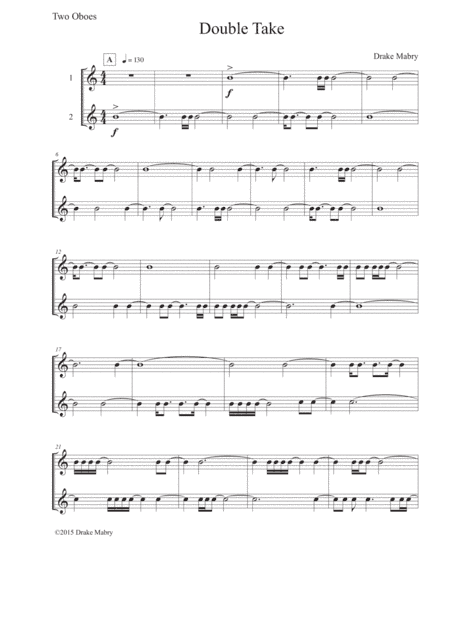 Double Take (oboes)