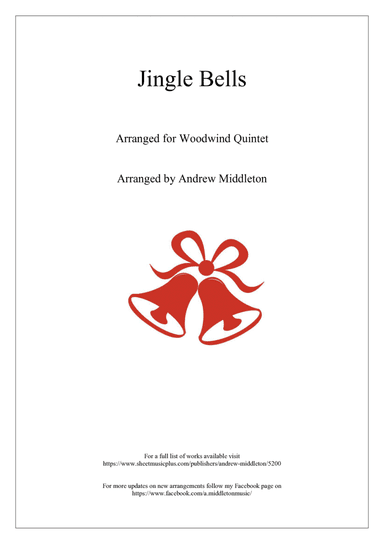 Jingle Bells arranged for Wind Quintet (arr. Andrew Middleton)