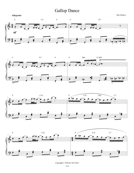 Gallop Dance