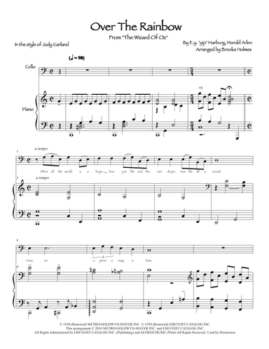 Over The Rainbow (arr. Brooks Holmes)