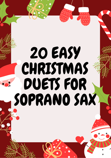 20 Easy Christmas Duets for Soprano Sax (arr. Valdir Maia)