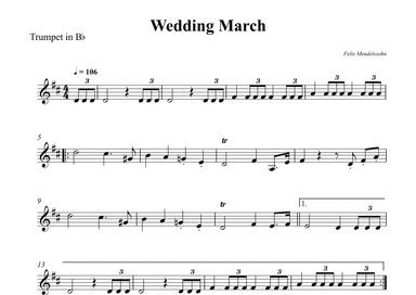 Wedding March (arr. Wesley S. SIlva)