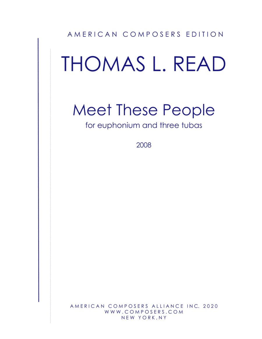 [Read] Meet These People