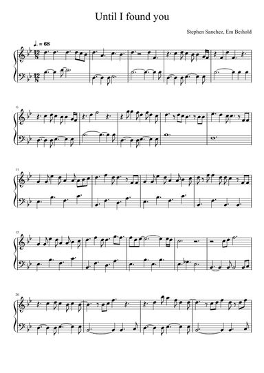 Until I Found You (arr. LaLa Music)