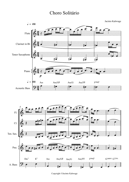 CHORO SOLITÁRIO