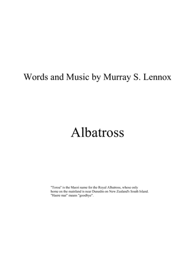Albatross (Toroa)
