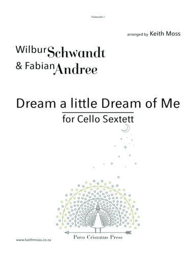 Dream A Little Dream Of Me (arr. Keith Moss)