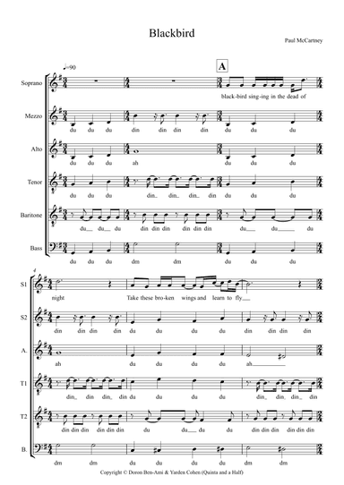 Blackbird (arr. Yarden Cohen & Doron Ben-Ami)