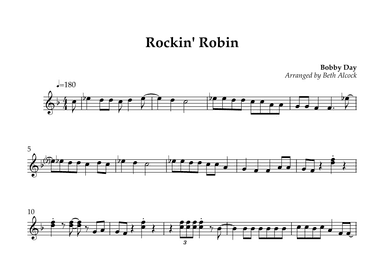 Rockin' Robin (arr. Beth Alcock)