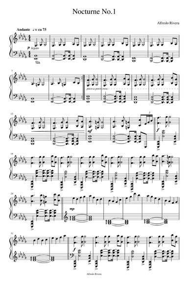 Nocturne No.1 - Alfredo Rivera