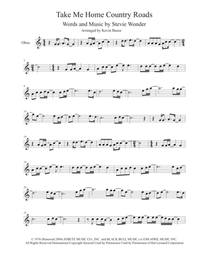 Take Me Home, Country Roads (arr. Kevin Busse)