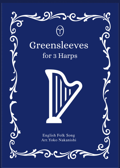 Greensleeves for 3 Harps (arr. Yoko Nakanishi)