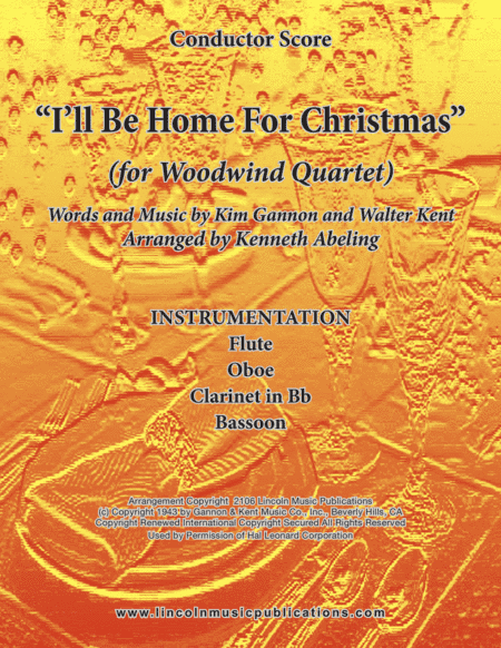 I'll Be Home For Christmas (arr. Kenneth Abeling)