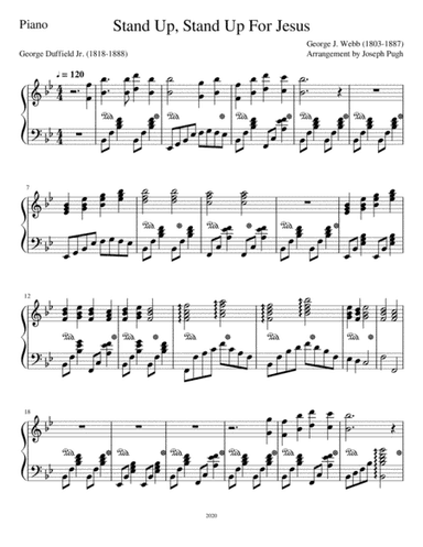 Stand Up , Stand Up For Jesus (Trumpet Solo) (arr. Joseph Pugh)