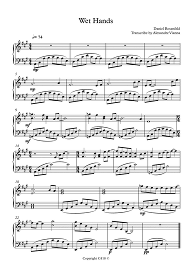 Minecraft (arr. Alexandre Vianna)