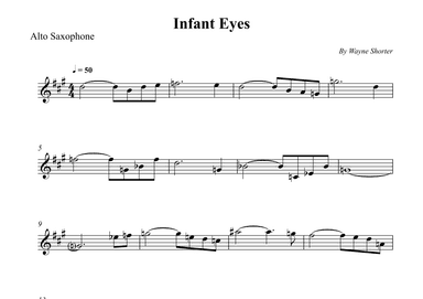 Infant Eyes (arr. Wesley S. SIlva)