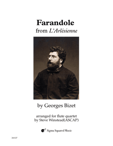 Farandole from L'Arlesienne for Flute Quartet or Choir (arr. Steve Winstead)