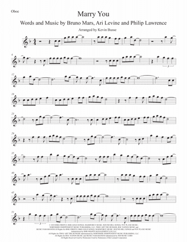Marry You (arr. Kevin Busse)