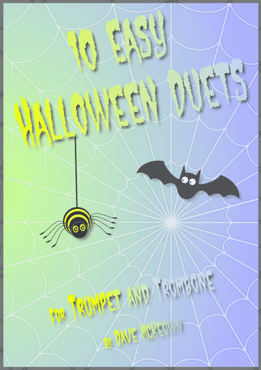10 Easy Halloween Duets for Trumpet and Trombone