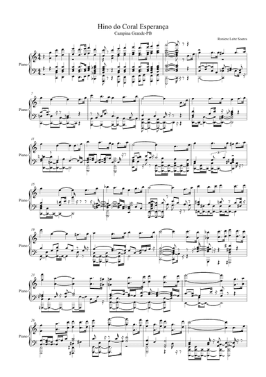 Hino do Coral Esperança