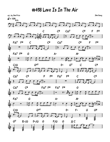 Love Is In The Air (arr. John Fries)